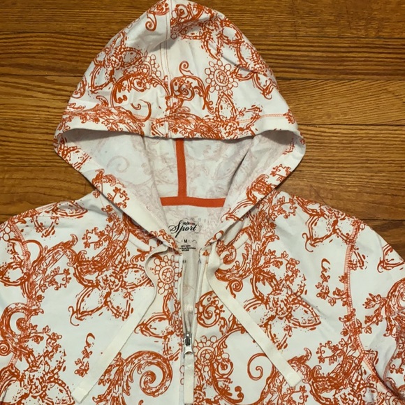 Style & Co. Sport hooded short sleeve jacket - Picture 2 of 6